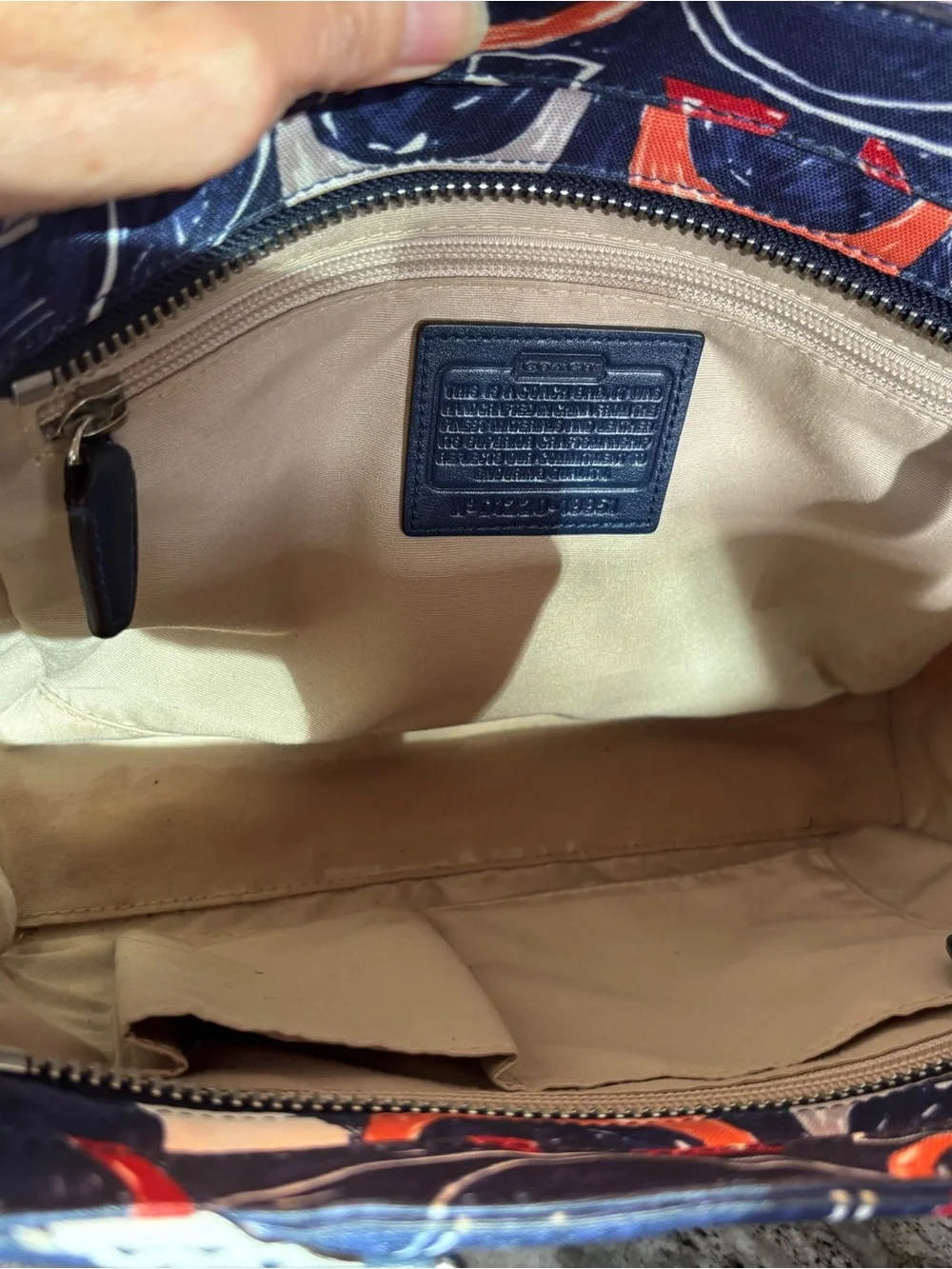 Coach Taylor Tote (Americana Collection)